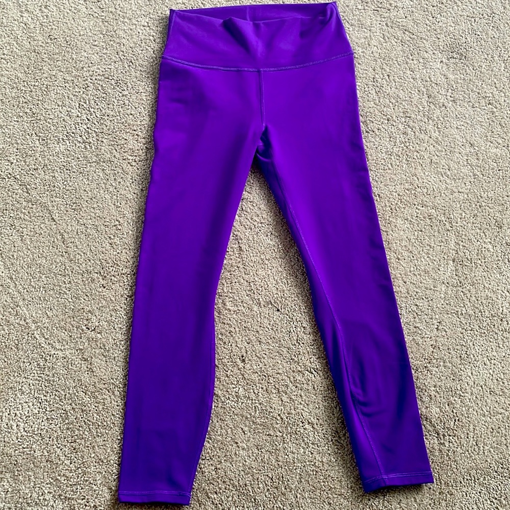 New Fabletics purple leggings